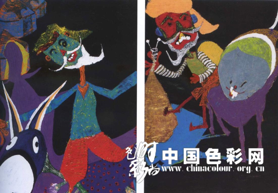 中国美术学院造型基础部学生作品展 静物装饰色彩设计作品