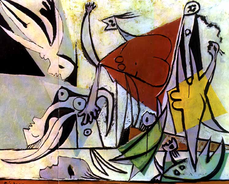 毕加索(Pablo Picasso)作品欣赏 中国色彩网